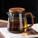 耐高温茶水分离泡茶器办公室花茶壶茶具 玻璃茶壶泡茶壶2025新款