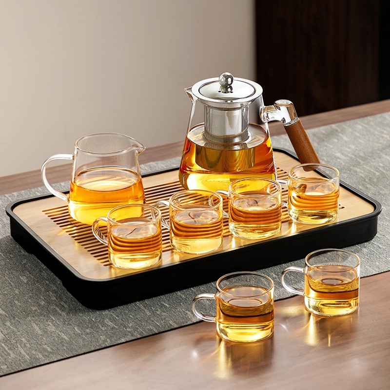 泡茶壶2025新款玻璃茶具套装
