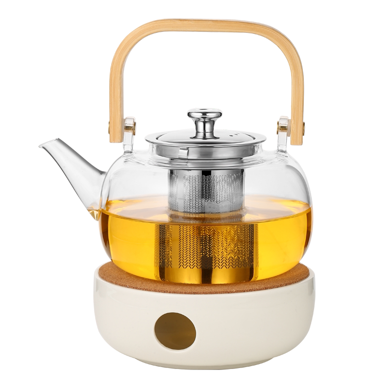 轻奢下午茶茶具套装蜡烛加热底座