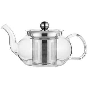 家用加厚耐高温玻璃茶壶单壶小号带过滤透明煮茶壶泡茶壶茶具套装