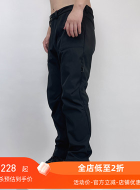 Senyoynly森尤尼冬季新品Runbold男户外弹力抓绒保暖防泼水软壳裤