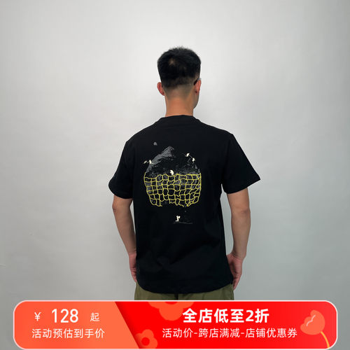 男女同款攀岩者短袖T恤2053