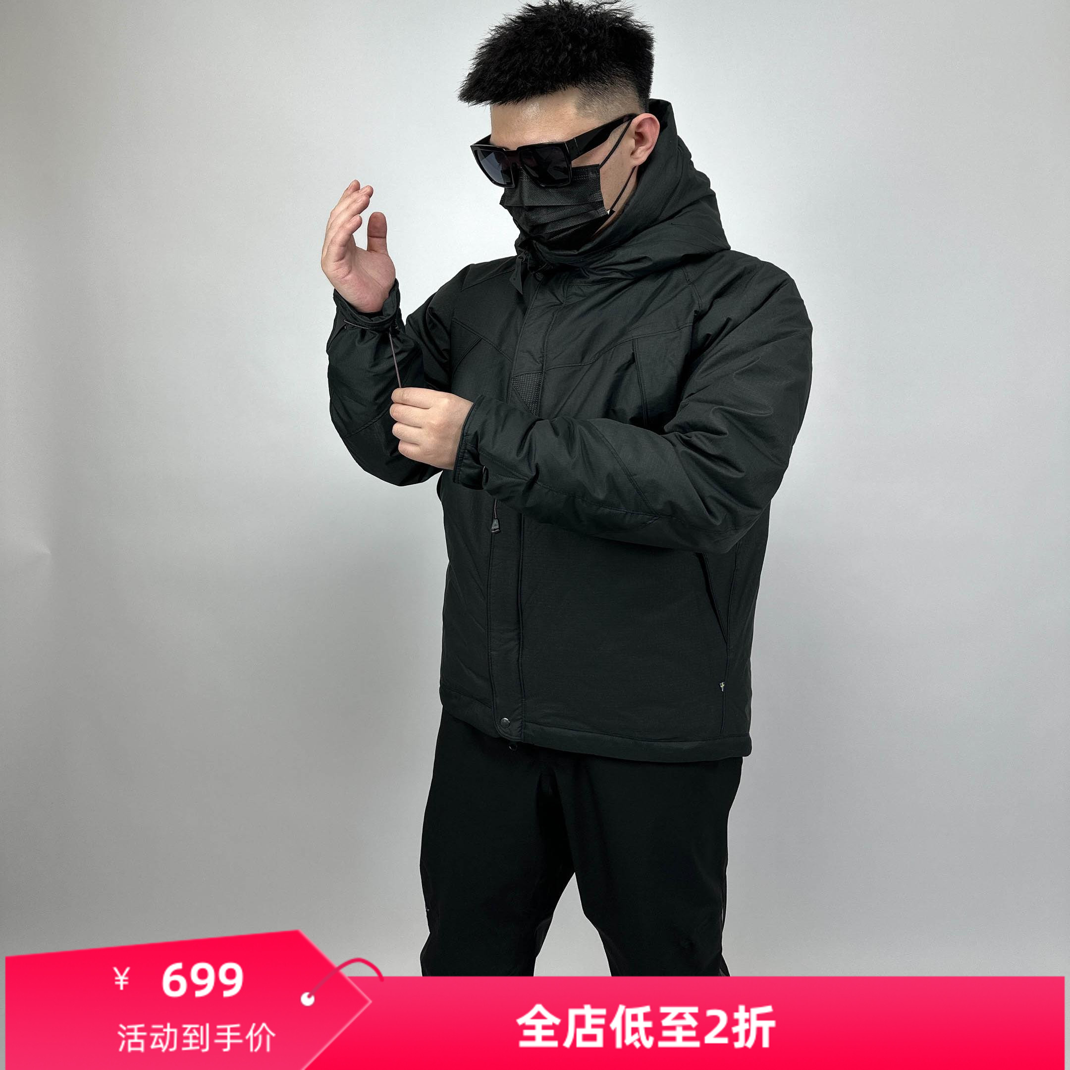 哈尔滨穿它只配短袖男女同款男女防风防水羽绒服加厚保暖服外套