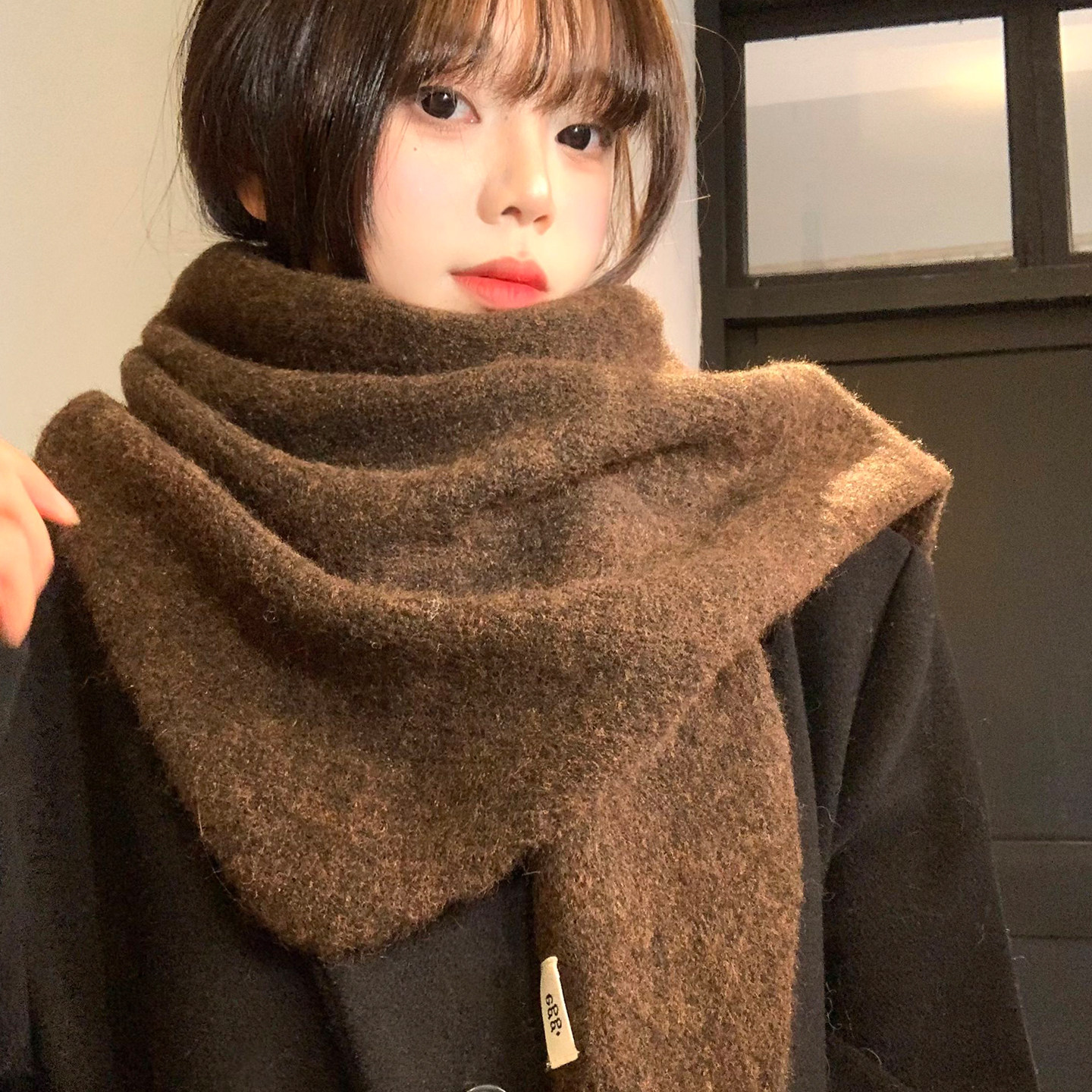 法式复古针织披肩外搭女秋冬季高级感时髦气质护颈围脖三角巾围巾,服饰配件/皮带/帽子/围巾,围巾/丝巾/披肩,淘宝优惠券,粉丝福利购,淘宝优惠卷