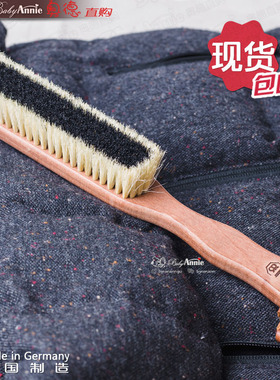 进口德国REDECKER猪鬃kashmir梨木羊绒刷子大衣护理除尘刷去毛球