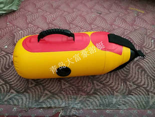 浮筒猎鱼浮潜浮筒浮标橡皮艇冲锋舟充气平衡稳定浮筒气囊增加浮力