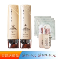 Ivy Green Platinum Moisture Liquid Foundation 40g Kem che khuyết điểm Kem dưỡng ẩm Trang điểm Trang điểm - Nền tảng chất lỏng / Stick Foundation phấn nước ori