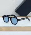 Black Frame Blue Lens