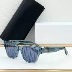D Brand Cross-Border New Fashion Luxury Handmade Personalized Square Frame Sunglasses, Same Style as on Xiaohongshu, High-End Sunglasses S1F