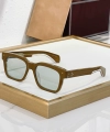 Brown Frame Light Green Piece