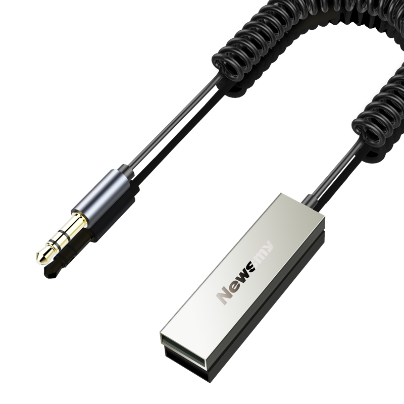 纽曼车载无损AUX蓝牙接收器