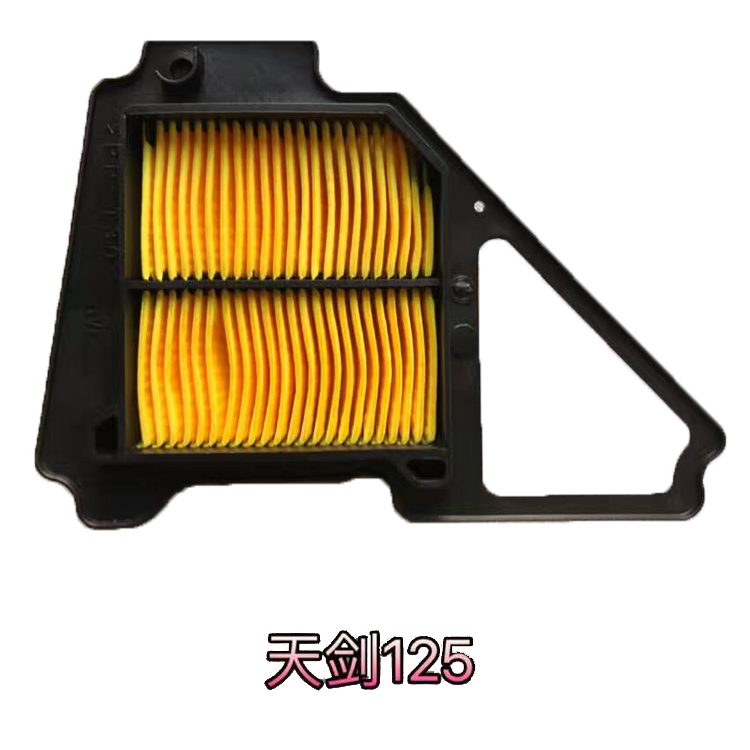 雅马哈摩托车配件JYM125天剑125YBR天戟125空滤空气滤芯滤清器