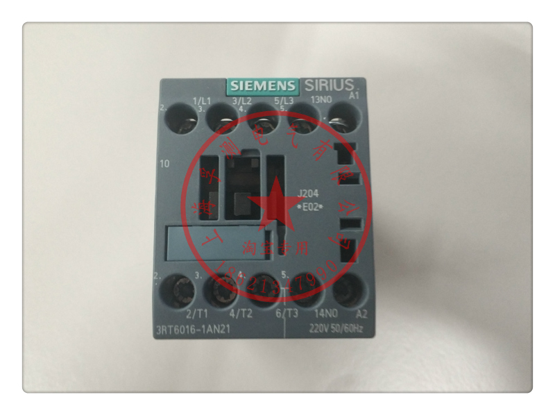 西门子 SIEMENS接触器 3RT6016-1AN21全新原装