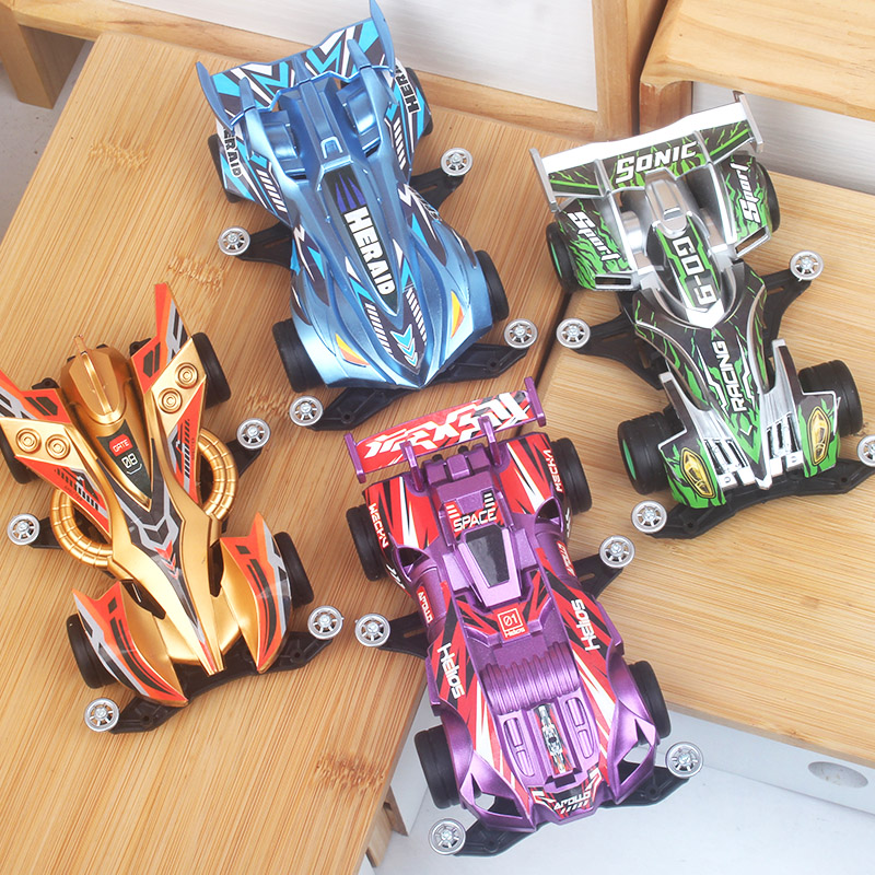 爆裂四驱电动迷你赛车汽车儿童益智玩具生日礼物竞技互动户外休闲