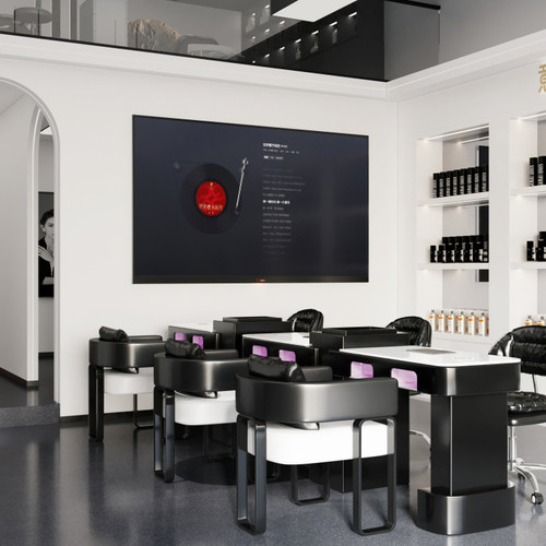 【送货包安装】M1美甲桌椅套装