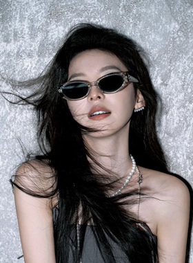 ECHOZOE章若楠同款g猫眼墨镜女款2026新款高级感防紫外线太阳眼镜