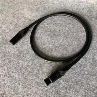 英国范登美vandamme话筒线双卡农公母发烧音频线xke 4芯镀银铜xlr