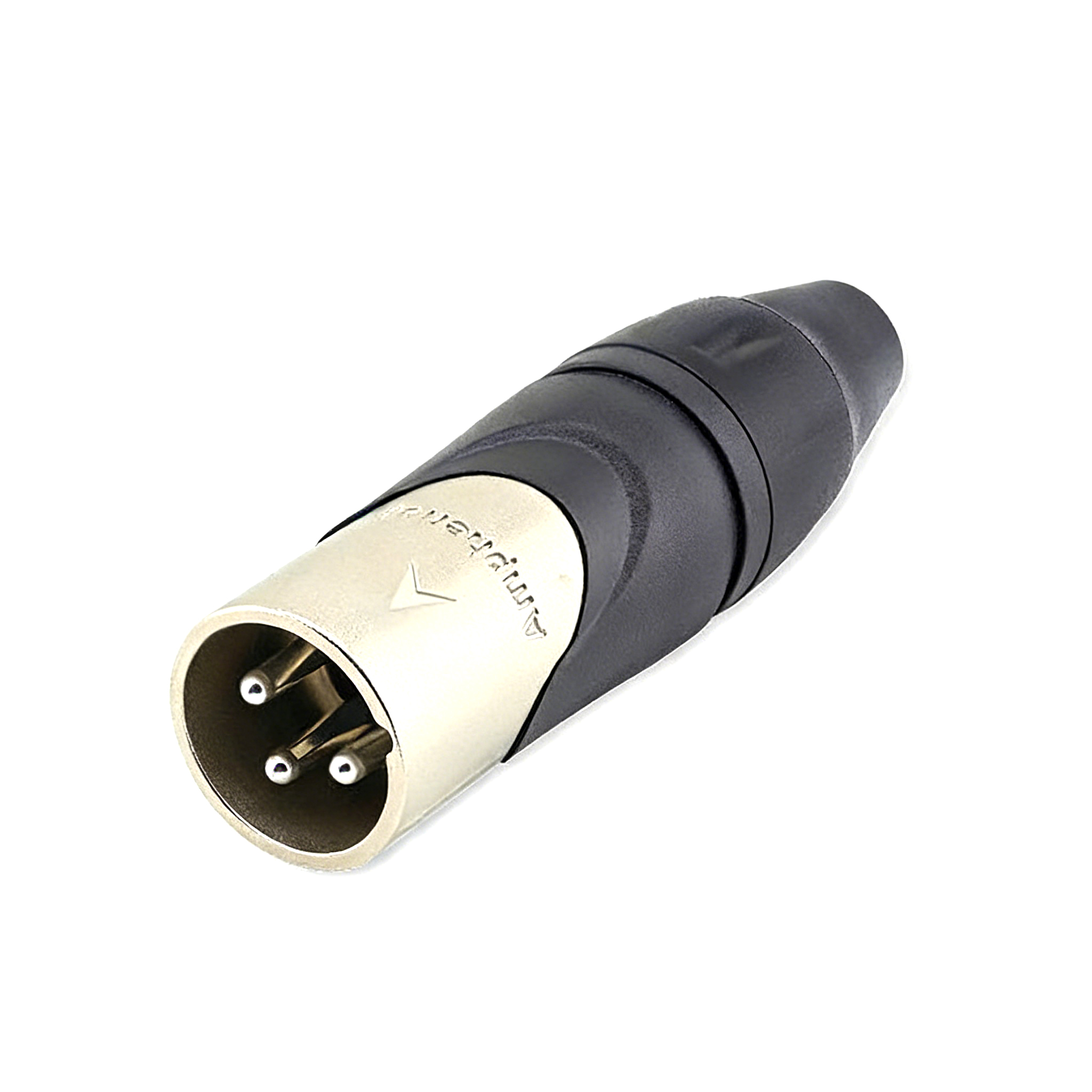 AMPHENOL卡侬公头AX3M三芯XLR平衡话筒麦克功放卡农母插头AX3F母