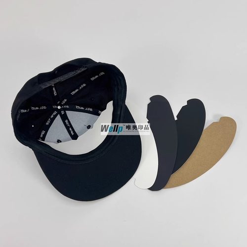 现货通用棒球帽前区内托衬纸垫片