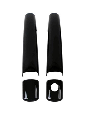 适用于标致207CC外拉手贴片改装207cc车门把手保护亮片装饰配件贴