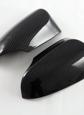 适用国外版12-19款丰田雅力士VITZ后视镜盖贴专用倒车镜防擦装饰