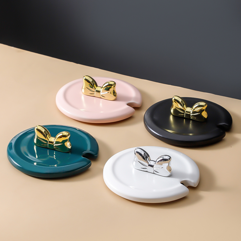 陶瓷杯盖开口通用大口径防尘盖子