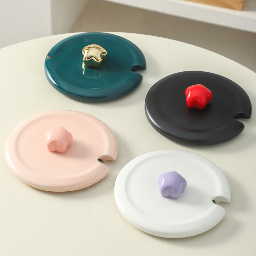 陶瓷杯盖子通用万能马克杯盖单卖