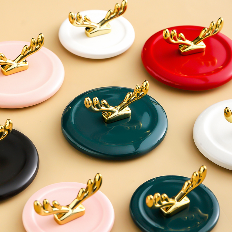 马克杯盖通用大口径防尘茶杯盖子