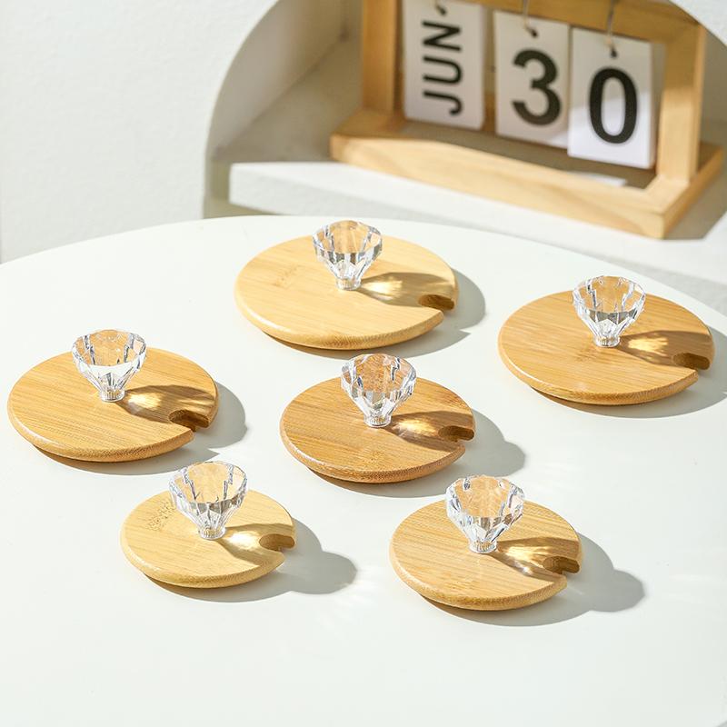 竹木盖开口通用大口径防尘盖单卖