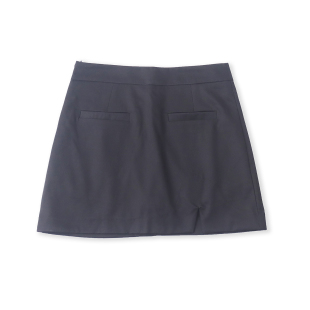 显瘦百搭舒适 春夏外贸韩版 气质简约 时尚 纯色半身短裙 新款