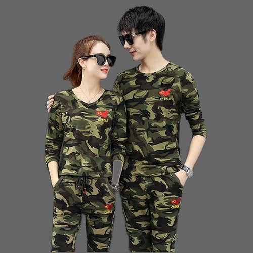 春季运动套装休闲两件套情侣装