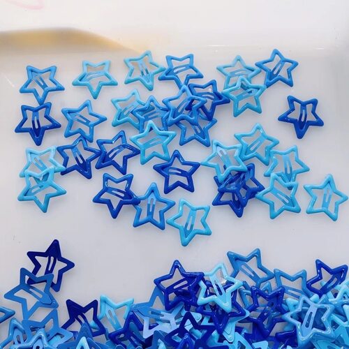 星星发夹夹子很顺滑不伤头发不过敏夹力稳适合各种发量发夹