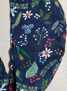 印花手术室男女护士帽口腔牙科医生帽食品化疗包头巾帽
