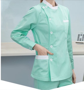 南丁格尔护士服分体套装短袖夏装导医服美容服牙科口腔医院工作服