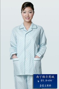 病号服纯棉睡衣男长袖病员服套装医院患者服裤子女薄款病人易穿脱