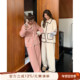 家居馆2024新款 冬季 胖mm摇粒绒家居服200斤长袖 ALIN大码 睡衣套装