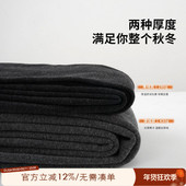 2024新款 冬季 胖mmm黑色加厚连裤 ALIN大码 袜200斤高腰加绒打底裤 女