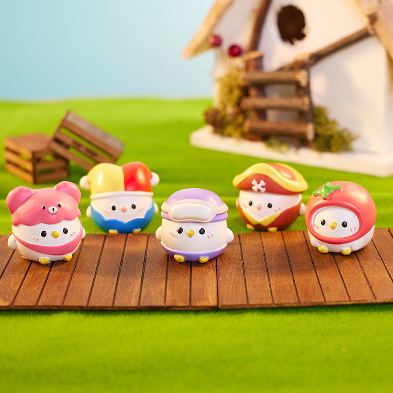 创意萌宠小鹦鹉迷你盲袋儿童娃娃公仔树脂小摆件潮玩手办礼物,家居饰品,装饰摆件,淘宝优惠券,粉丝福利购,淘宝优惠卷