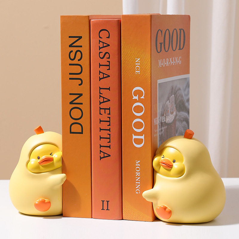 创意礼品居家装饰摆件抱抱鸭树脂装饰情人结情侣礼物书架书档摆件,家居饰品,桌面摆件,淘宝优惠券,粉丝福利购,淘宝优惠卷