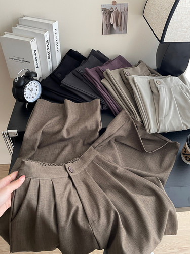 雅痞又a又飒裤子洋气质显瘦百搭