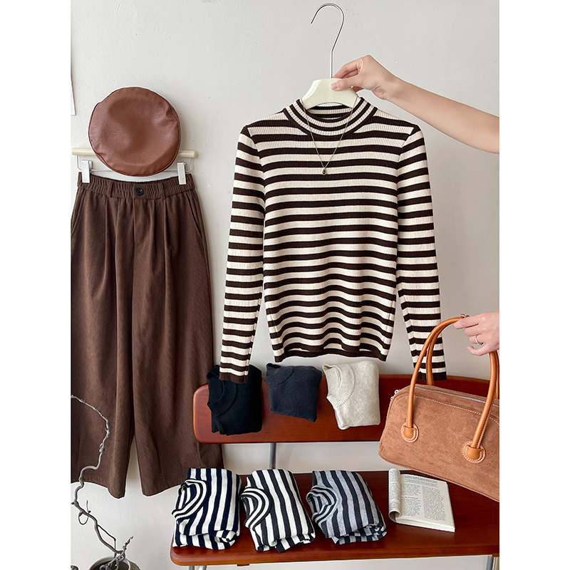 氛围高级感简约显瘦洋气质针织衫