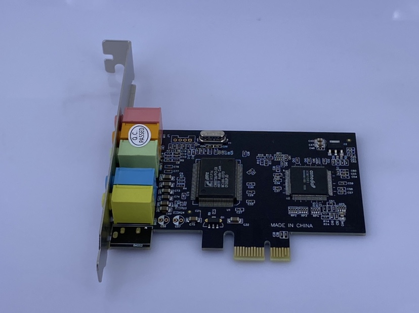 PCIE声卡 5.1声道声卡 CMI8738芯片pci-e 5.1立体声效音频卡包邮