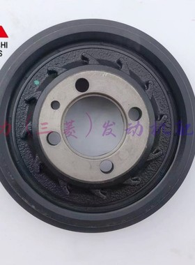 菱绅4G64 猎豹CS10 2.0T众泰4G63S4TT 前驱发动机曲轴皮带轮原厂