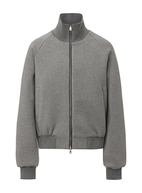 Roast lucky春季立领廓形空气层棒球服外套宽松休闲双开拉链夹克