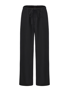 ROSTAT 26SS 直筒抽绳百搭休闲西裤男宽松松紧腰修饰腿型通勤长裤