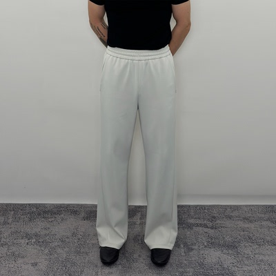 Roast lucky速干弹力微喇休闲裤男直筒基础百搭凉感健身运动长裤