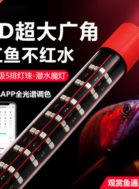 龙鱼灯鱼缸灯观赏鱼专用潜水灯