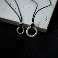 Серебряный браслет, защитный амулет, пряжка, подвеска, ожерелье, для влюбленных