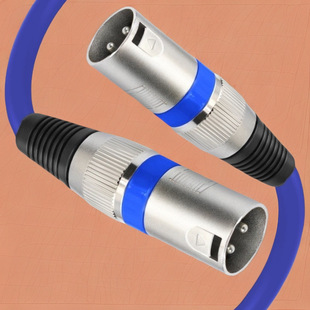 雨硕/卡侬线公对母对公音频线平衡xlr卡龙农调音台功放话筒延长线