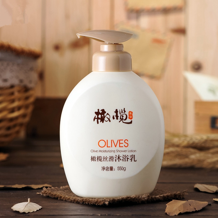 郁美净橄榄丝滑沐浴乳